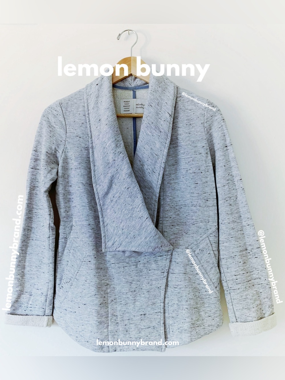 Anthropologie Saturday Sunday Lake Ridge Blazer Grey Size XS (Used)